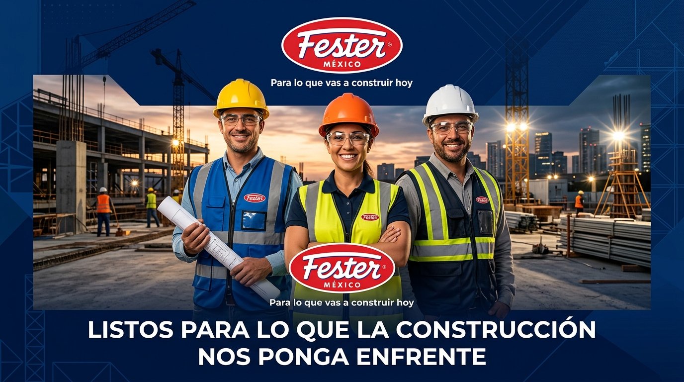 Listos para lo que la construcción nos ponga enfrente - Fester